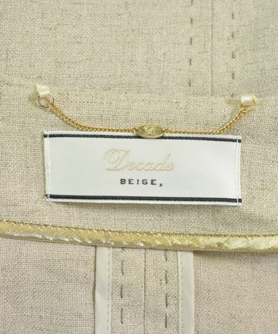 BEIGE, Collarless jackets