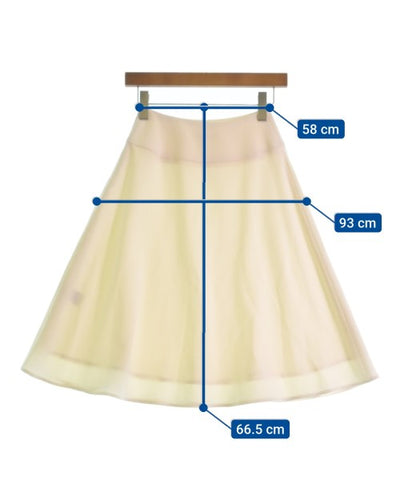 M-premier BLACK Knee length skirts