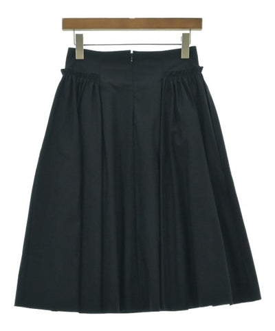 M-Premier BLACK Knee length skirts