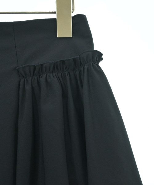 M-Premier BLACK Knee length skirts