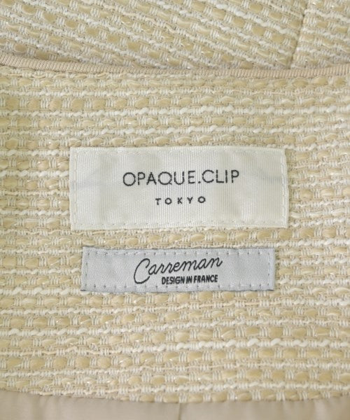 OPAQUE.CLIP Collarless jackets