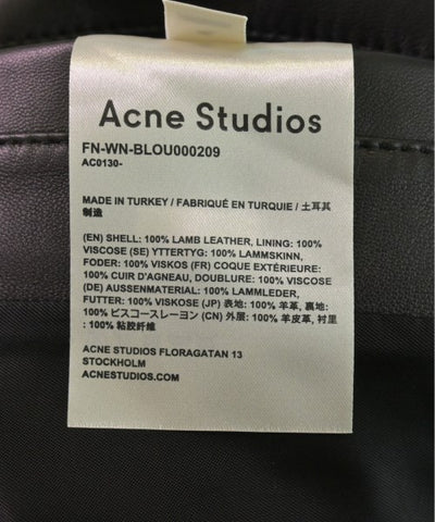 Acne Studios Motercycle Jackets