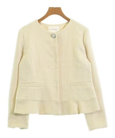 Couture brooch Collarless jackets