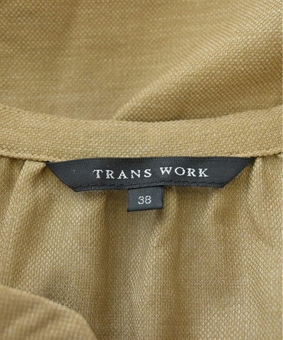 TRANS WORK Shirtdresses