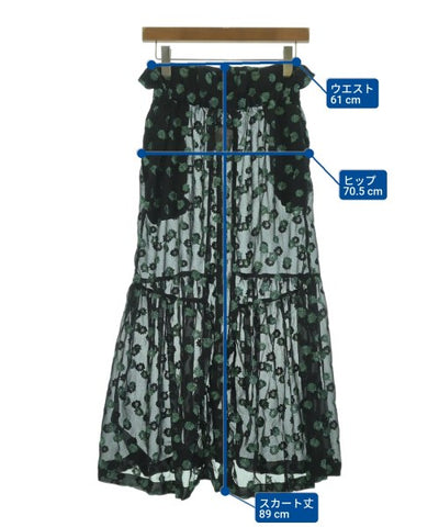Ujoh Long/Maxi length skirts