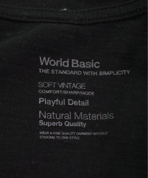 WORLD BASICS Tee Shirts/Tops