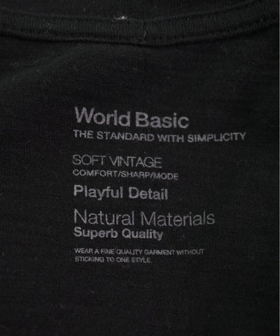 WORLD BASICS Tee Shirts/Tops