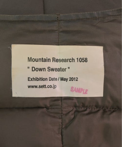 Mountain Research Down jackets/Vests