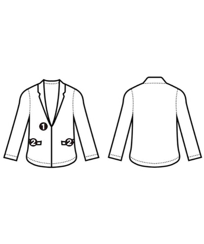 UNITED TOKYO Collarless jackets