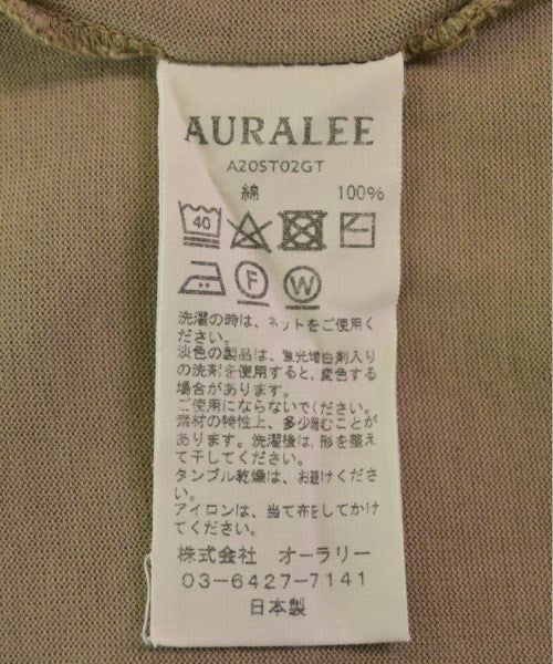 AURALEE Tee Shirts/Tops