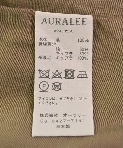 AURALEE Collarless jackets