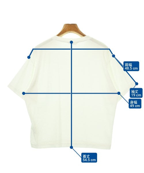 AURALEE - いけ　SLOBE citron. ナップサック、AURALEE Tシャツ AURALEE Tee Shirts/Tops White 0490026L0053 | Online Thrift Store