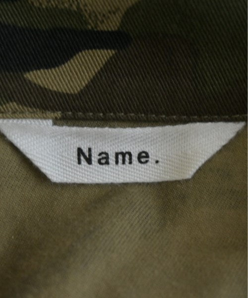 Name. Millitary jackets