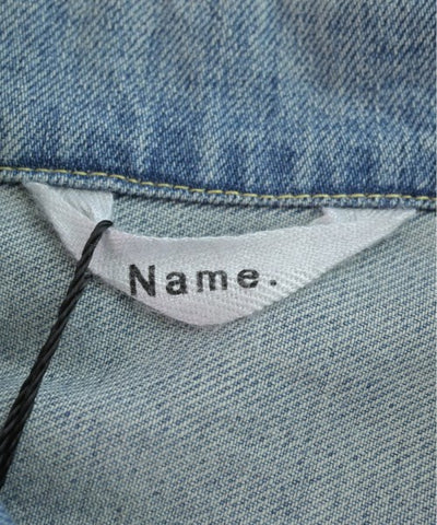 Name. Denim jackets