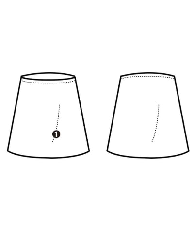 TARO HORIUCHI Knee length skirts