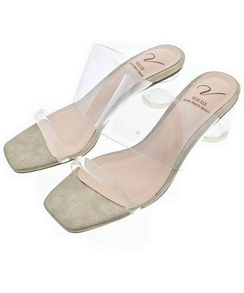 V VII XII XXX Sandals