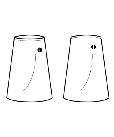 6(ROKU) Long/Maxi length skirts