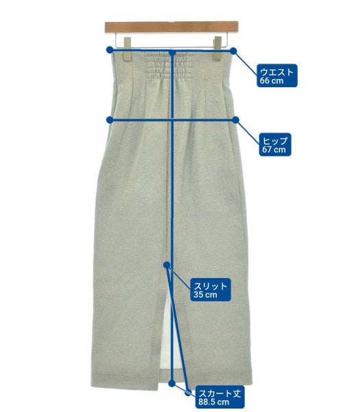 Drawing Numbers Long/Maxi length skirts