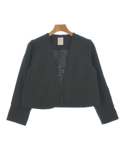 Chambre De Charme Noir Collarless jackets