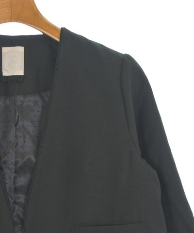 Chambre De Charme Noir Collarless jackets