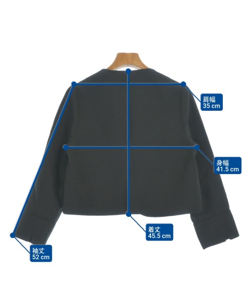 Chambre De Charme Noir Collarless jackets