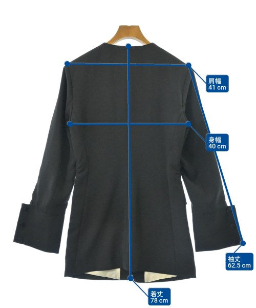 Ganni Collarless jackets