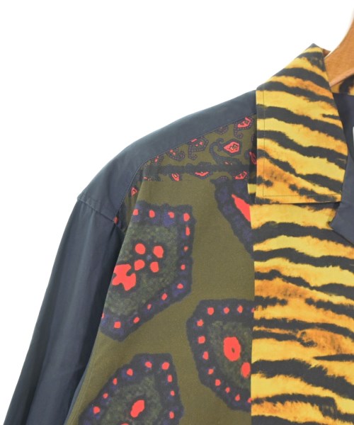 TOGA VIRILIS Casual shirts NavyxKhakixYellowetc. 0710525F0002