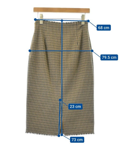 GALLARDAGALANTE NAVY Long/Maxi length skirts