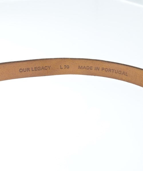 OUR LEGACY Belts