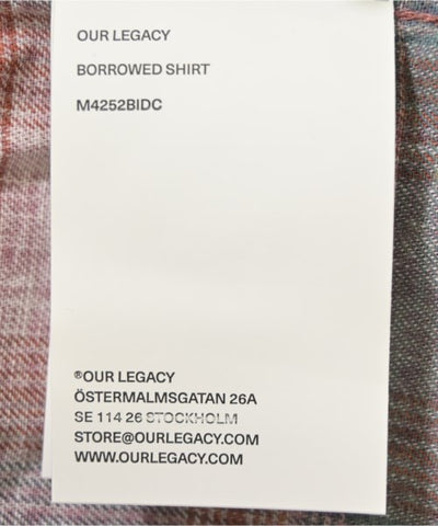 OUR LEGACY Casual shirts