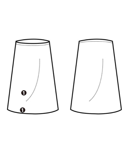 OUTER SUNSET Long/Maxi length skirts