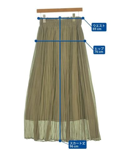 1er Arrondissement Long/Maxi length skirts