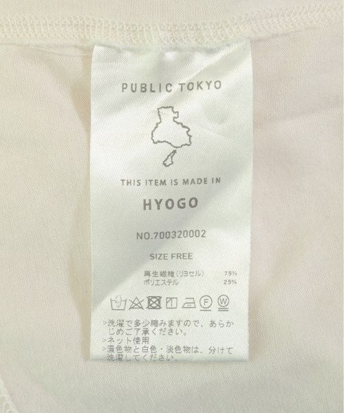 PUBLIC TOKYO Tee Shirts/Tops