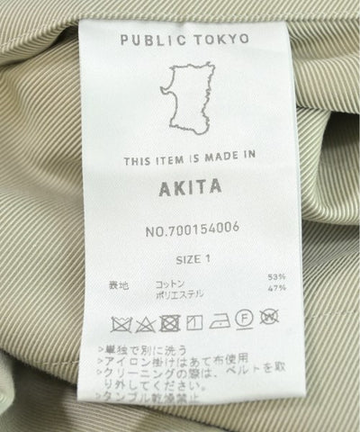 PUBLIC TOKYO Trench coats