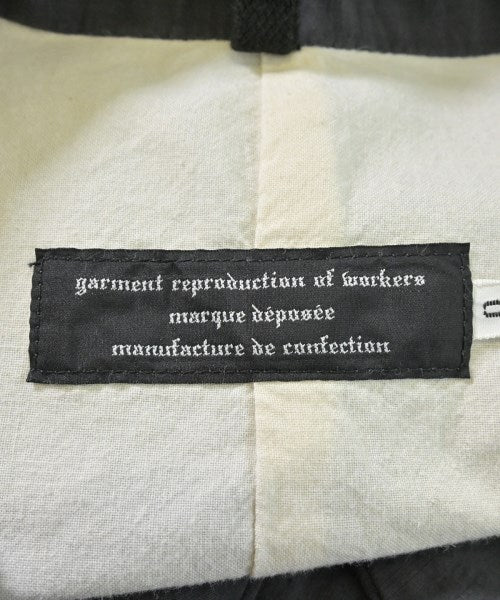 GARMENT REPRODUCTION OF WORKERS Chesterfield coats
