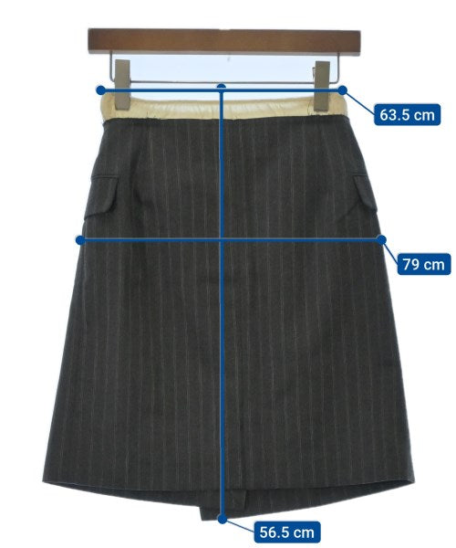 MAISON SPECIAL Knee length skirts