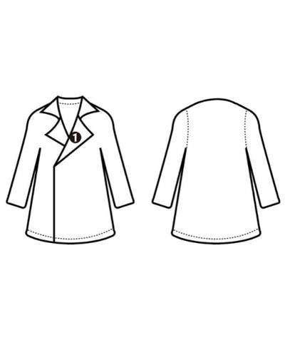 tricot COMME des GARCONS Trench coats