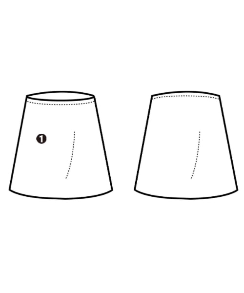 tricot COMME des GARCONS Knee length skirts