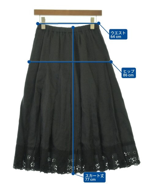 tricot COMME des GARCONS Long/Maxi length skirts Black