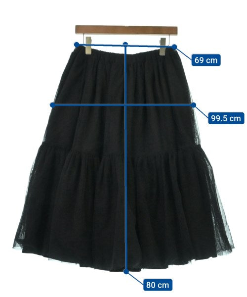 COMME des GARCONS COMME des GARCONS Knee length skirts