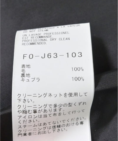 YOHJI YAMAMOTO Chesterfield coats