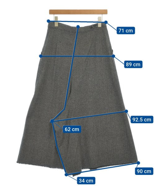 YOHJI YAMAMOTO Long/Maxi length skirts