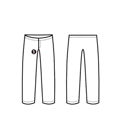 Yohji Yamamoto POUR HOMME Cropped pants