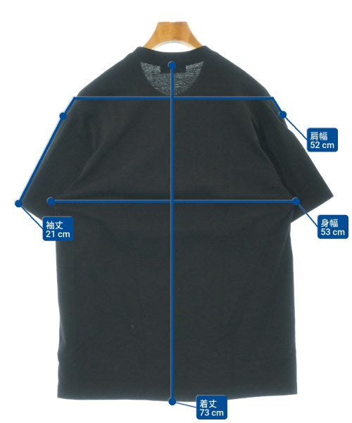 yohji yamamoto POUR HOMME Tee Shirts/Tops Black 2001426Y0047