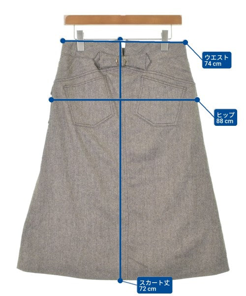 DOLCE&GABBANA Knee length skirts