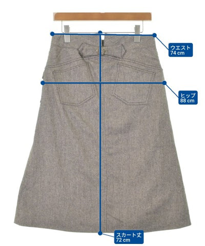 DOLCE&GABBANA Knee length skirts