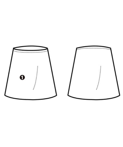 DRIES VAN NOTEN Knee length skirts