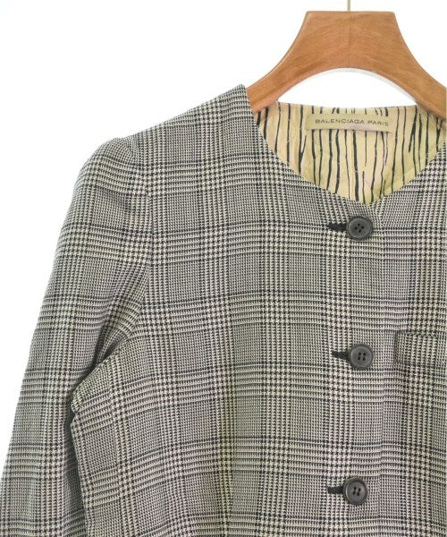 BALENCIAGA Collarless jackets