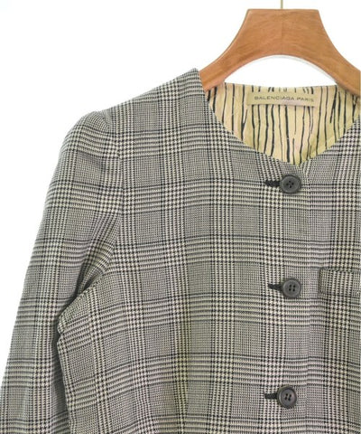 BALENCIAGA Collarless jackets