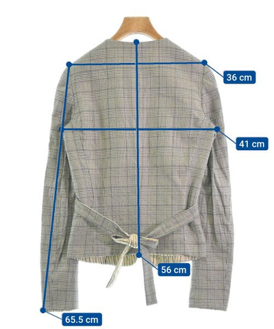 BALENCIAGA Collarless jackets